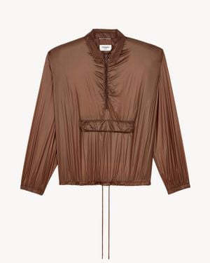 Saint Laurent Windbreaker - Brown