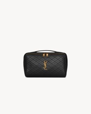 Yves saint laurent pouch cosmetic bag set makeup bag black large sale