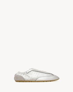 Saint Laurent Lewis Trainers - White