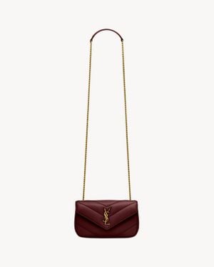 Saint Laurent ルル トイ（ラムスキン） レッド