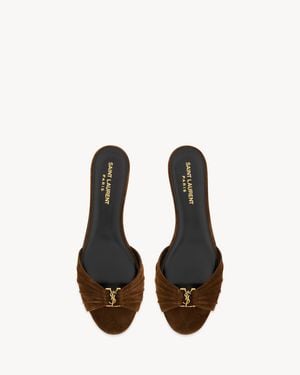 Saint Laurent Babylone Slides - Multicolour