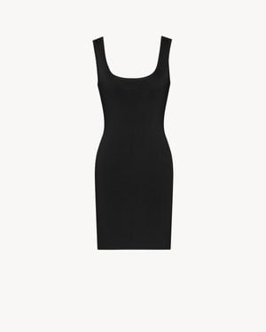 Saint Laurent Tank Mini Dress - Black