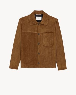 Saint Laurent Overshirt - Brown