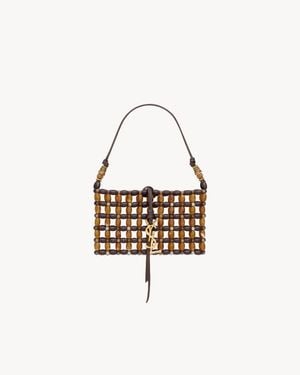 Saint Laurent Mini Evening Bag - White