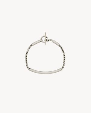 Saint Laurent Tube Chain Bracelet - Multicolour