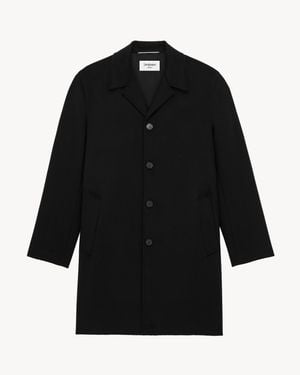 Saint Laurent Coat - Black