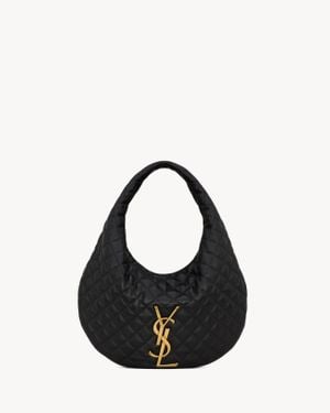 Saint Laurent Saint Laone Sizerent イカール ホーボー（キルティングナッパレザー） - ブラック
