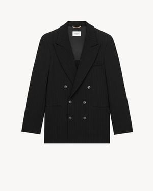 Saint Laurent Giacca Doppiopetto - Nero