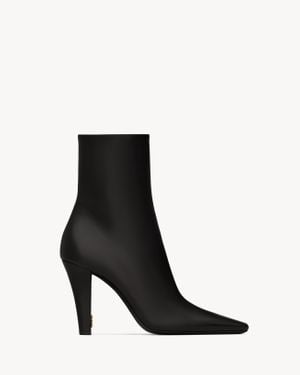 Saint Laurent Boots Shoes - Black