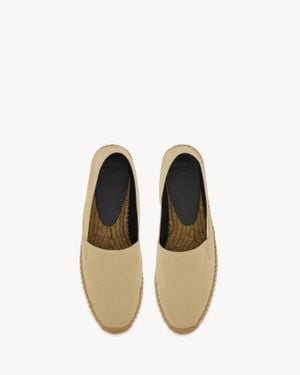 Saint Laurent Saint Laone Sizerent Espadrilles - Natural