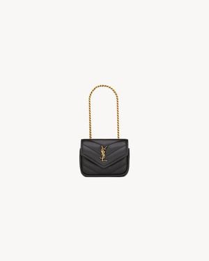 Saint Laurent Loulou Charm - White
