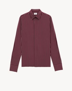 Saint Laurent Striped Shirt - Red