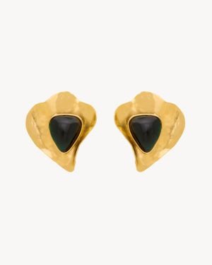 Saint Laurent Petal Earrings - Multicolour