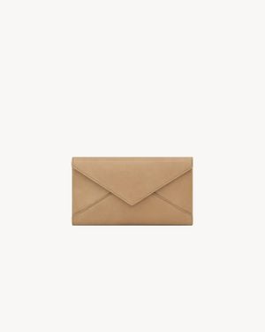Saint Laurent Letter Large Wallet - White