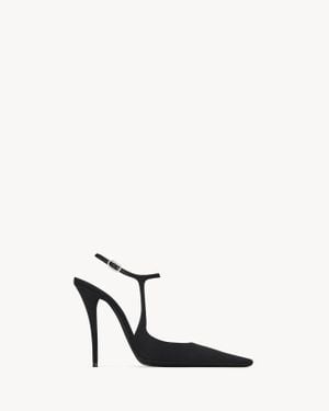 Saint Laurent Manon Court Shoes - White