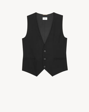 Saint Laurent Vest - Black