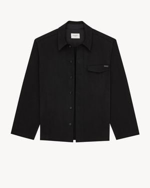 Saint Laurent Overshirt - Black
