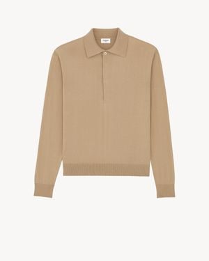 Saint Laurent Polo - Neutro