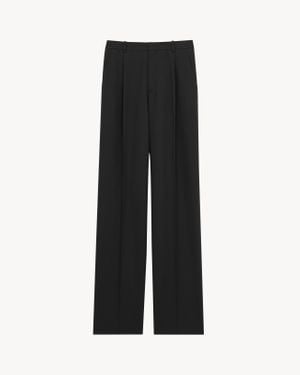 Saint Laurent Trousers - Black