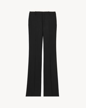 Saint Laurent Flared Pants - Black
