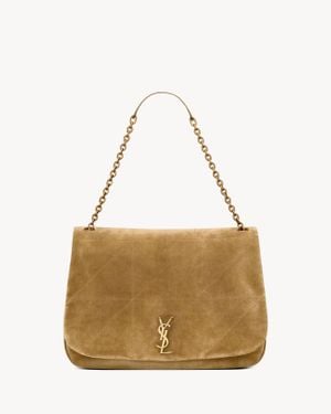 Saint Laurent ジェイミー 4.3　(スエード） マロン - ブラウン
