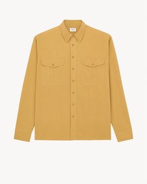 Saint Laurent Shirt - Yellow
