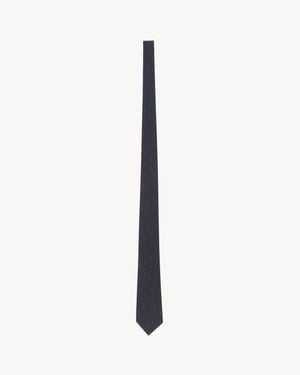 Saint Laurent Silk Tie - White