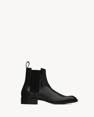 Saint Laurent Vadim 25 Chelsea Boot - Black