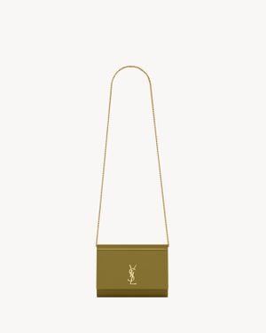 Saint Laurent Vicky Minaudière - White