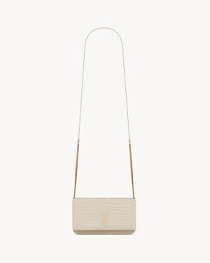 Saint Laurent Cassandre Phone Holder - White
