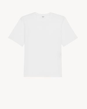 Saint Laurent Crescent Moon T-Shirt - White