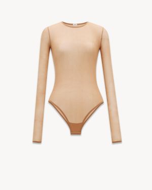 Saint Laurent Bodysuit - Natural