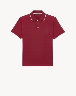 Saint Laurent Polo Cassandre - Red
