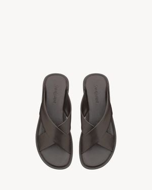 メンズ Saint Laurent Saint Laone Sizerent バビロン スライド