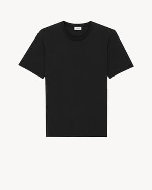 Saint Laurent Crescent Moon T-Shirt - Black