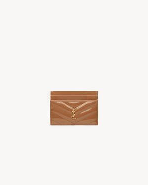 Saint Laurent Cassandre Card Case - White
