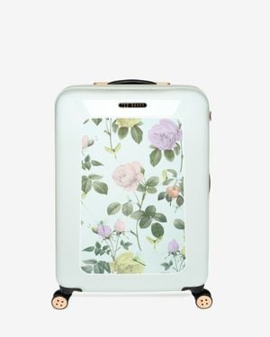 Ted Baker Large Distinguishing Rose Suitcase - Green