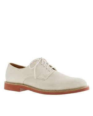 J.Crew Harrington Suede Bucks - Natural