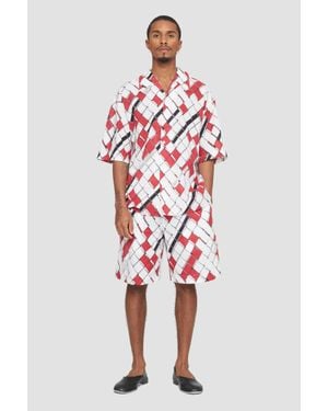 3.1 Phillip Lim Cruiser Short - Red