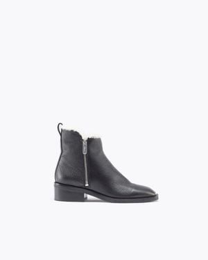 3.1 Phillip Lim Alexa Shearling Boots - White