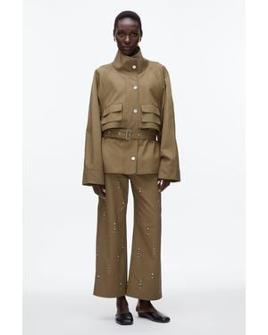 3.1 Phillip Lim Belted Utility Jacket - Natural