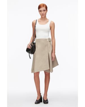 3.1 Phillip Lim Two-Toned Handkerchief Wrap Skirt - Natural
