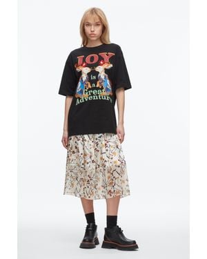 3.1 Phillip Lim Oversized Souvenir Tee - Multicolor