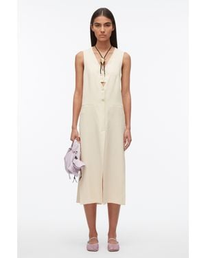 3.1 Phillip Lim Vest Dress With Set - Natural