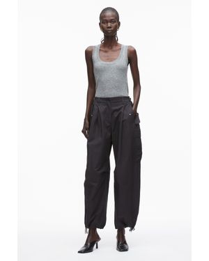 3.1 Phillip Lim Curved Cargo Utility Pants - Black