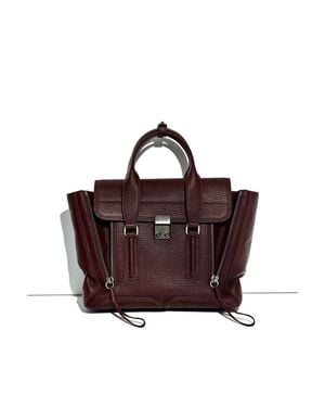 3.1 Phillip Lim Pashli Medium Leather Satchel - Black