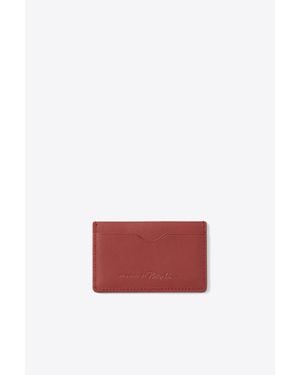 3.1 Phillip Lim Flat Card Wallet - Red