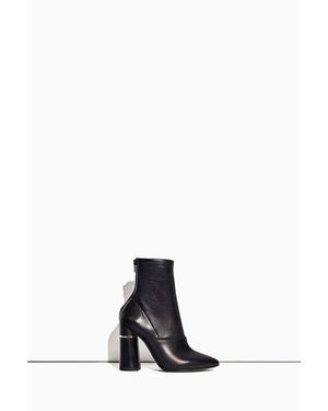 3.1 Phillip Lim Kyoto Stretch Boot With Heel Insert - Black