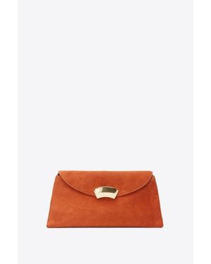 3.1 Phillip Lim Id Soft Dual Clutch - Orange