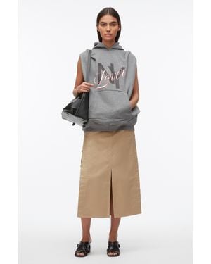 3.1 Phillip Lim Ny Lover Reversible Sleeveless Hoodie - Multicolor
